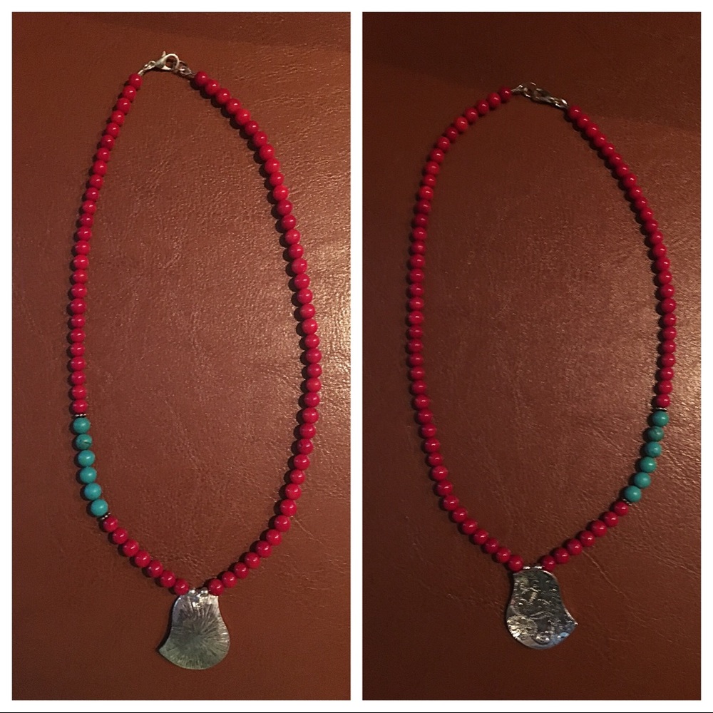 Beautiful bead necklace